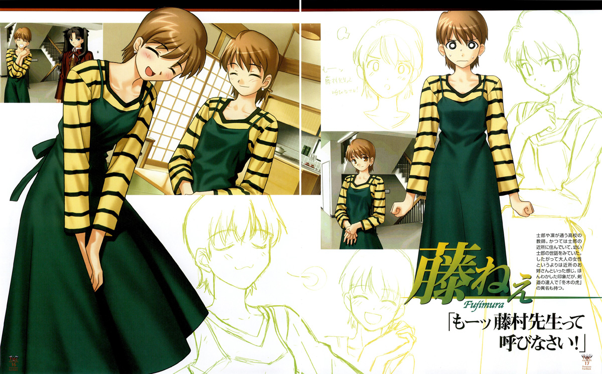 Fate Stay Night Premium Fanbook Tsuki Kan